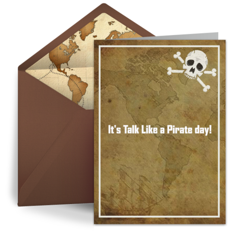free ecard for talk like a pirate day